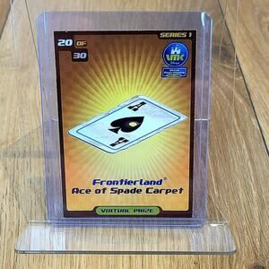 Virtual Magic Kingdom VMK Frontierland Ace of Spade Carpet